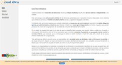 Desktop Screenshot of canaldedenuncias.com